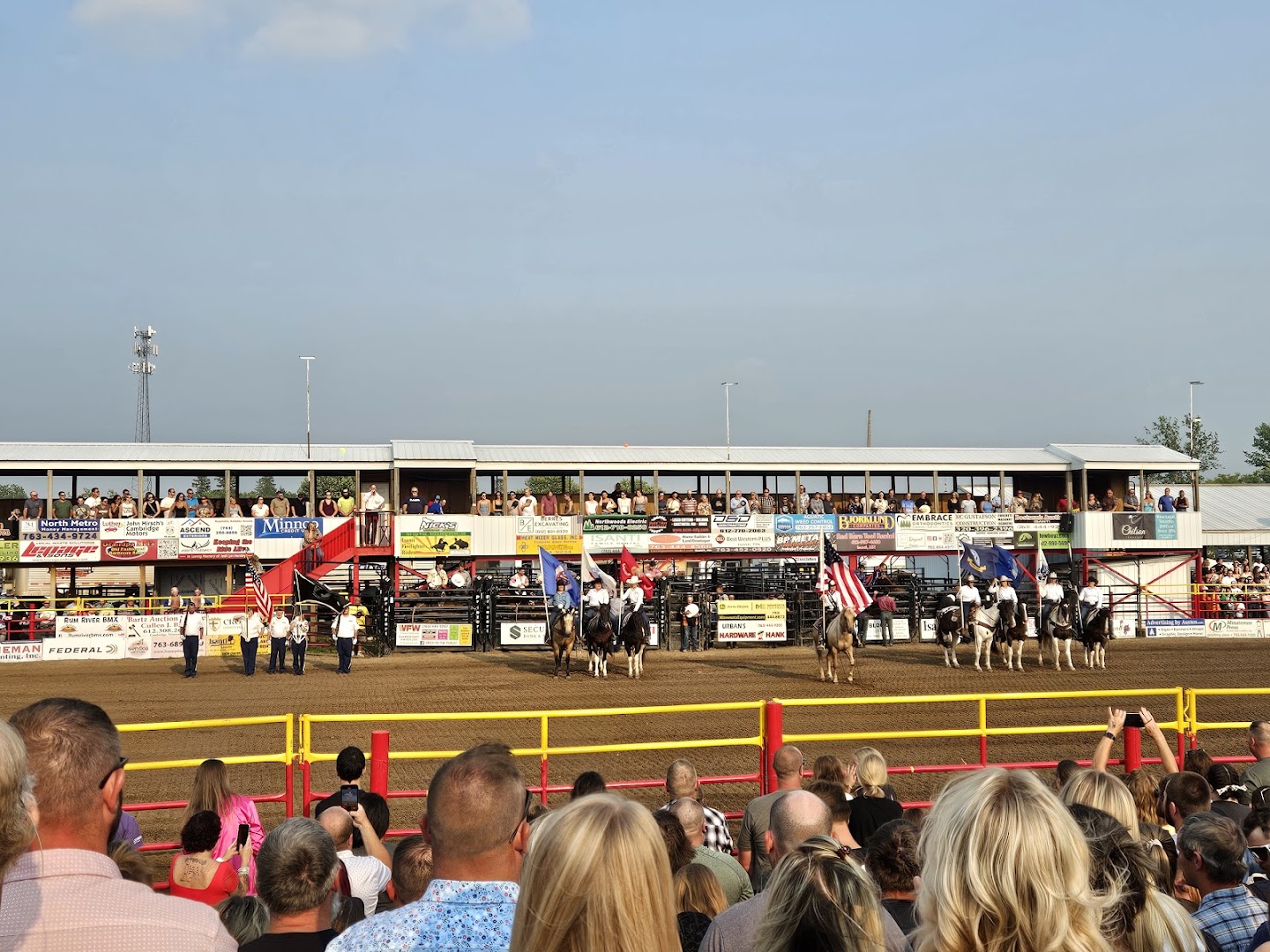Isanti Firefighters Rodeo in Isanti, MN