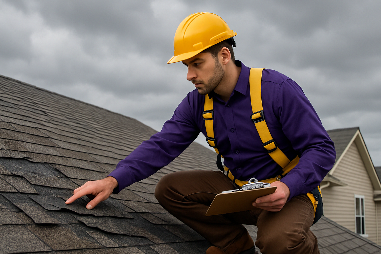 Storm Damage Roof Restoration in St. Michael, MN